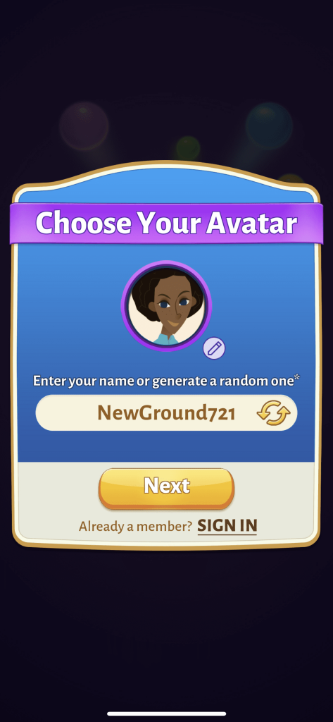 Choose your avatar