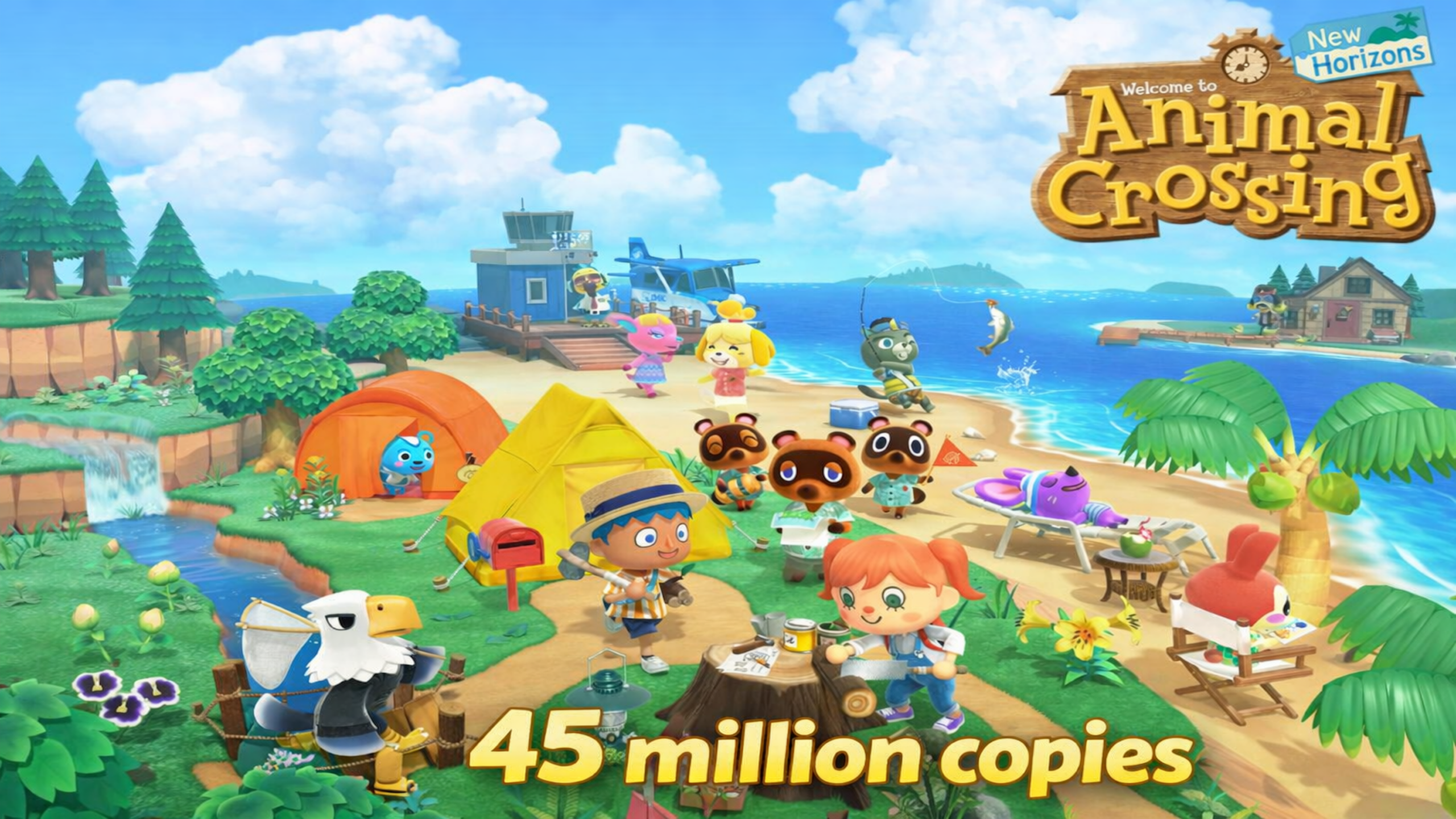 Animal Crossing New Horizons island gameplay Nintendo Switch millions copies sold life simulation global success