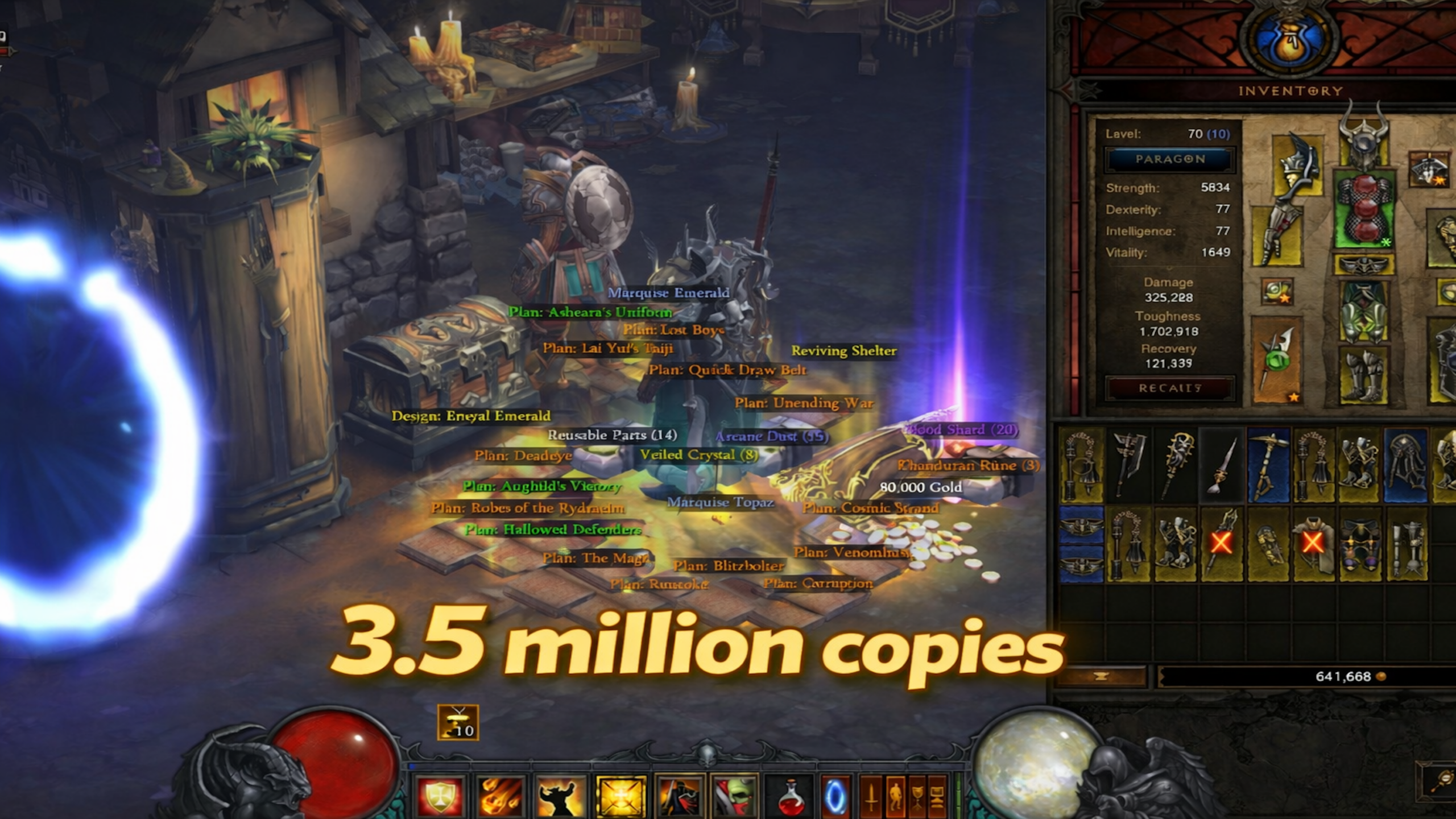 Diablo III action RPG gameplay Blizzard launch record sales millions copies sold dark fantasy dungeon crawler