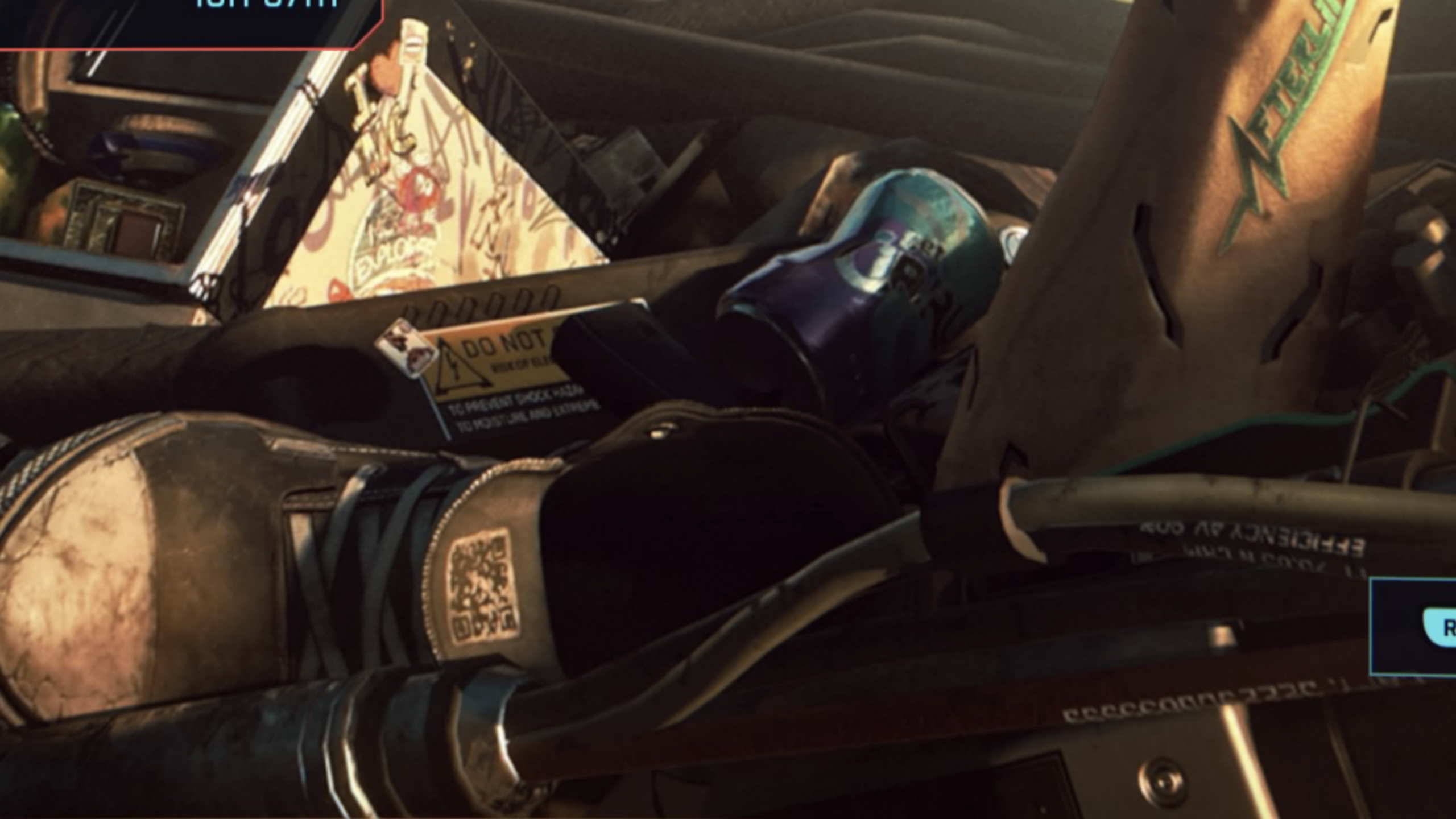  Cyberpunk 2077 QR code Secrets hidden message