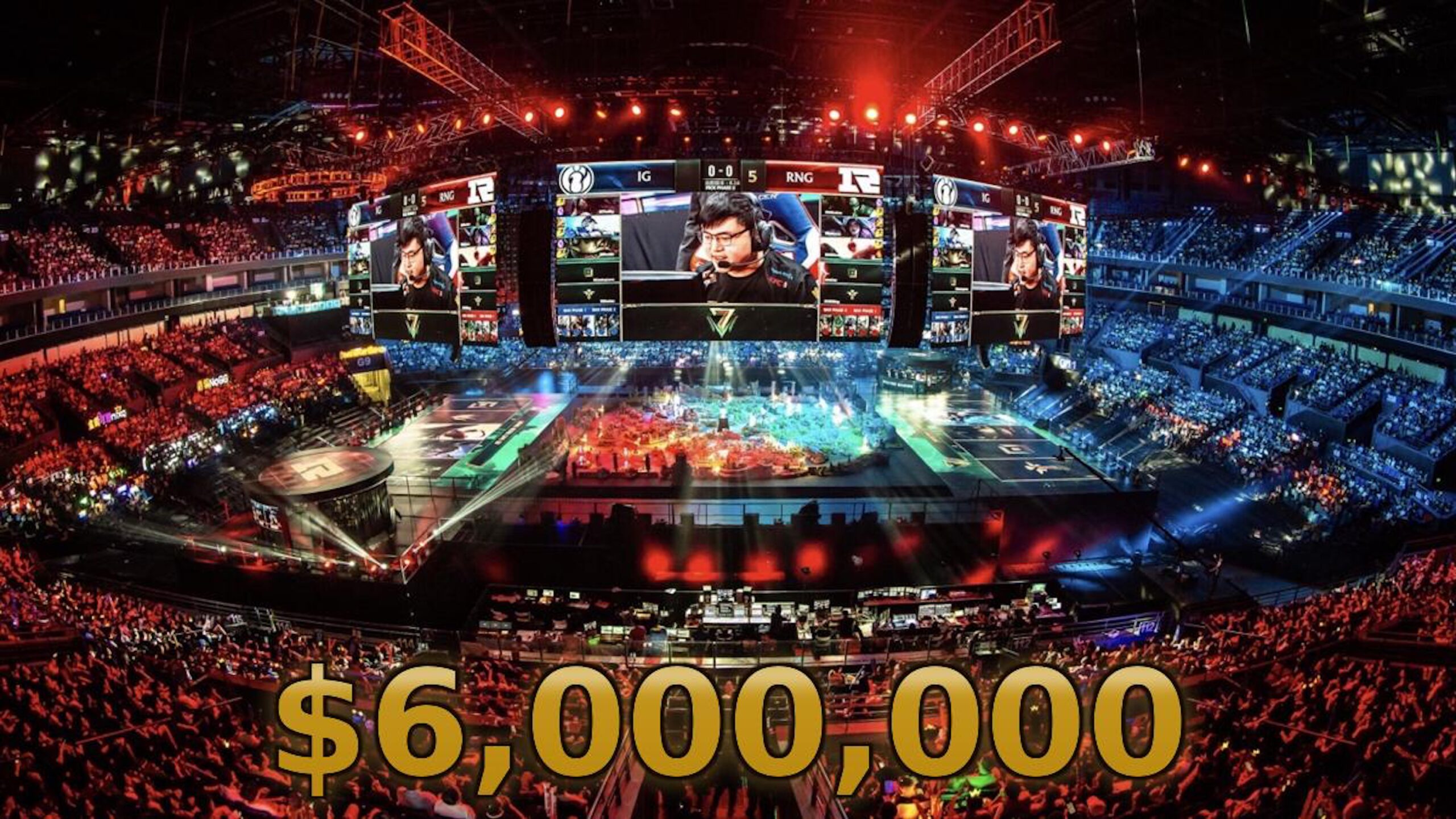League of Legends World Championship esports stage finals crowd global tournament arena gameplay