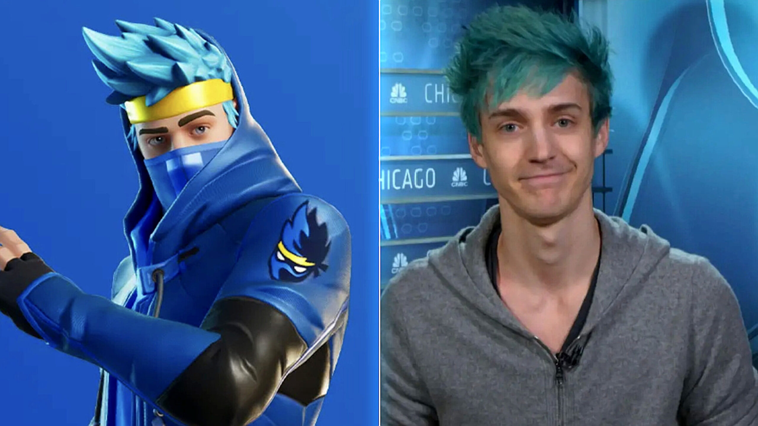 Ninja fortnite skin icon series gameplay