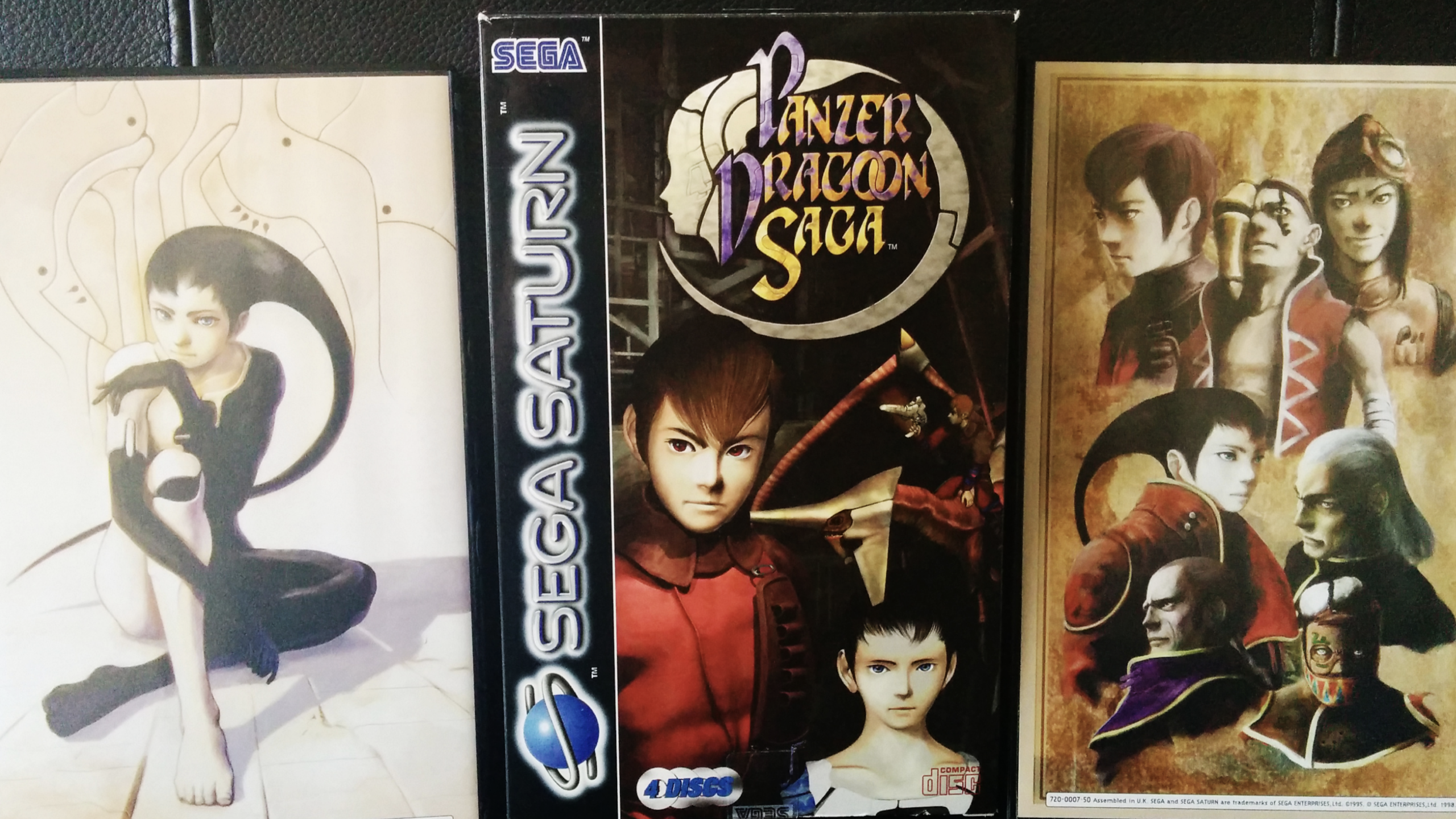 Panzer Dragoon Saga Sega Saturn rare RPG with very limited distribution