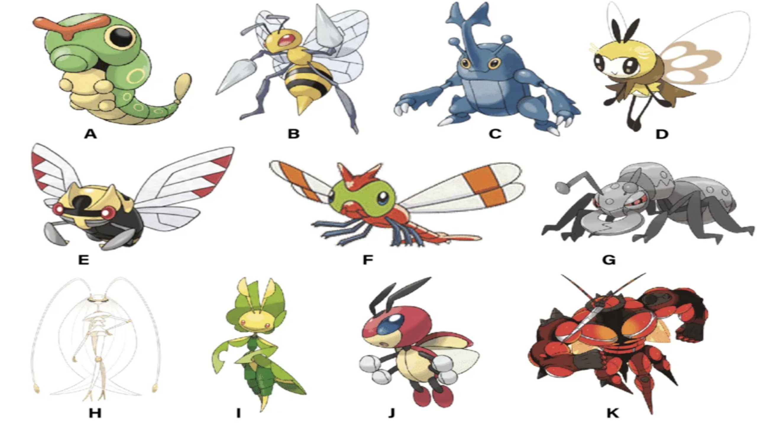 Pokemon inspired by childhood bug collecting hobby
