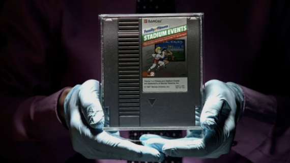 Original Stadium Events NES cartridge considered one of the rarest and most valuable video games ever