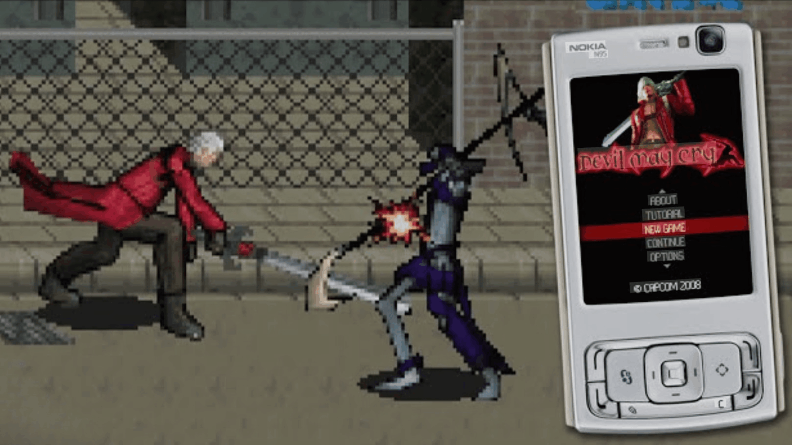 Devil May Cry mobile Java gameplay