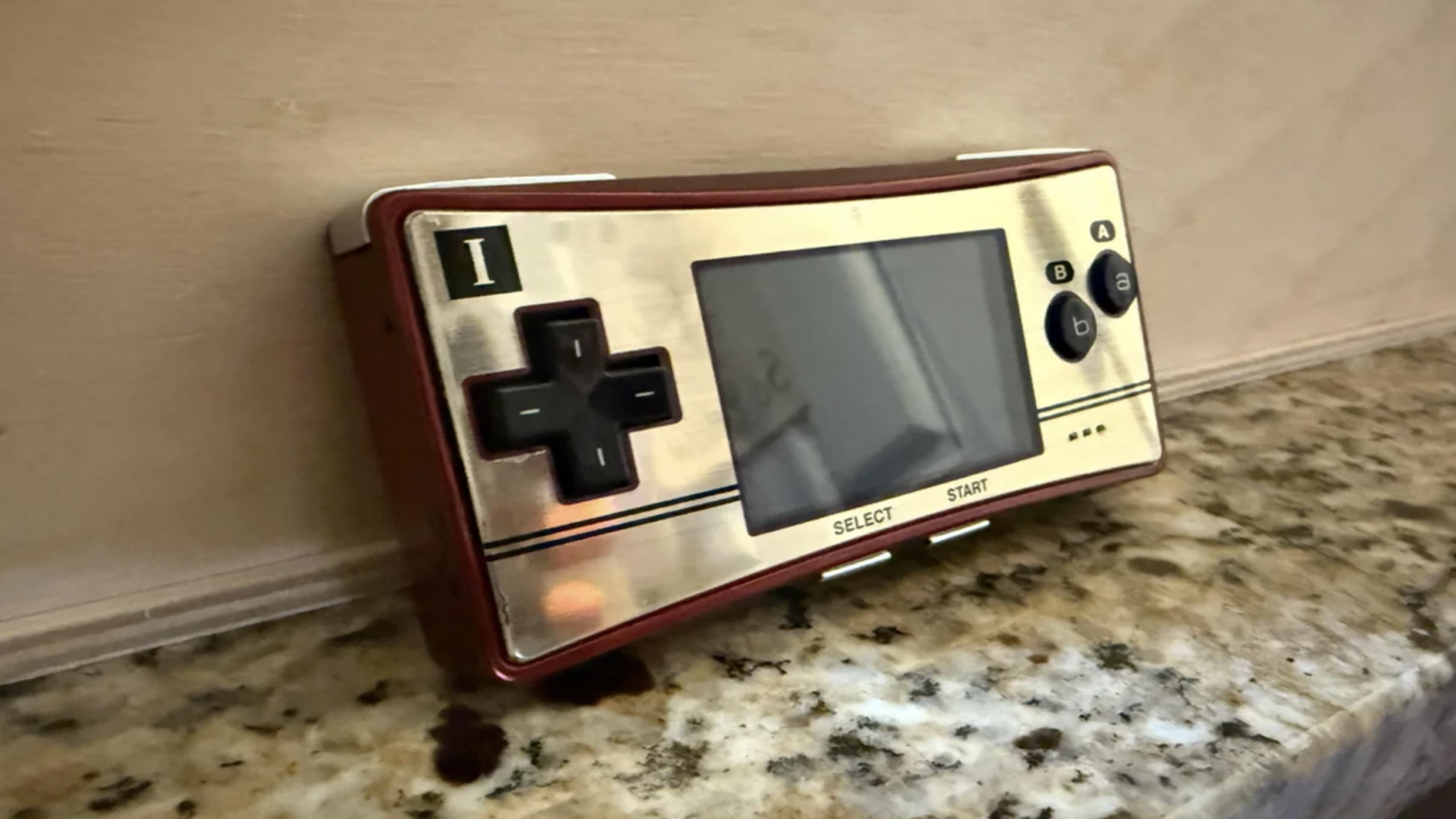 Game Boy Micro 20th Anniversary Edition special console