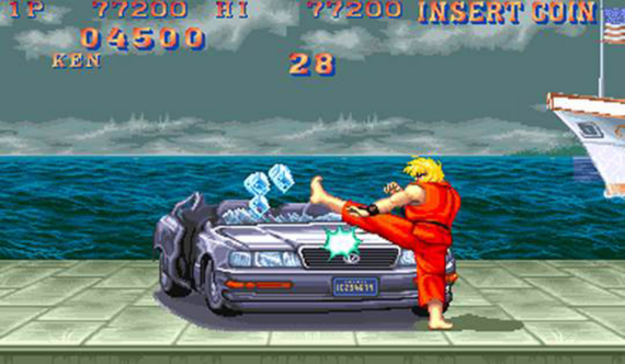 street fighter II, ryu, ken dominated early 90s era