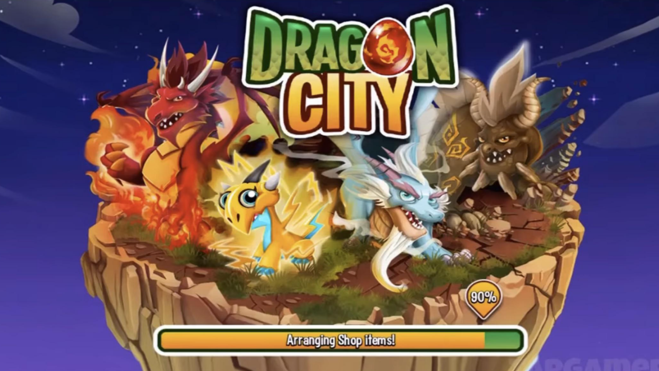 facebook games dragon city breeding dragons island building gameplay