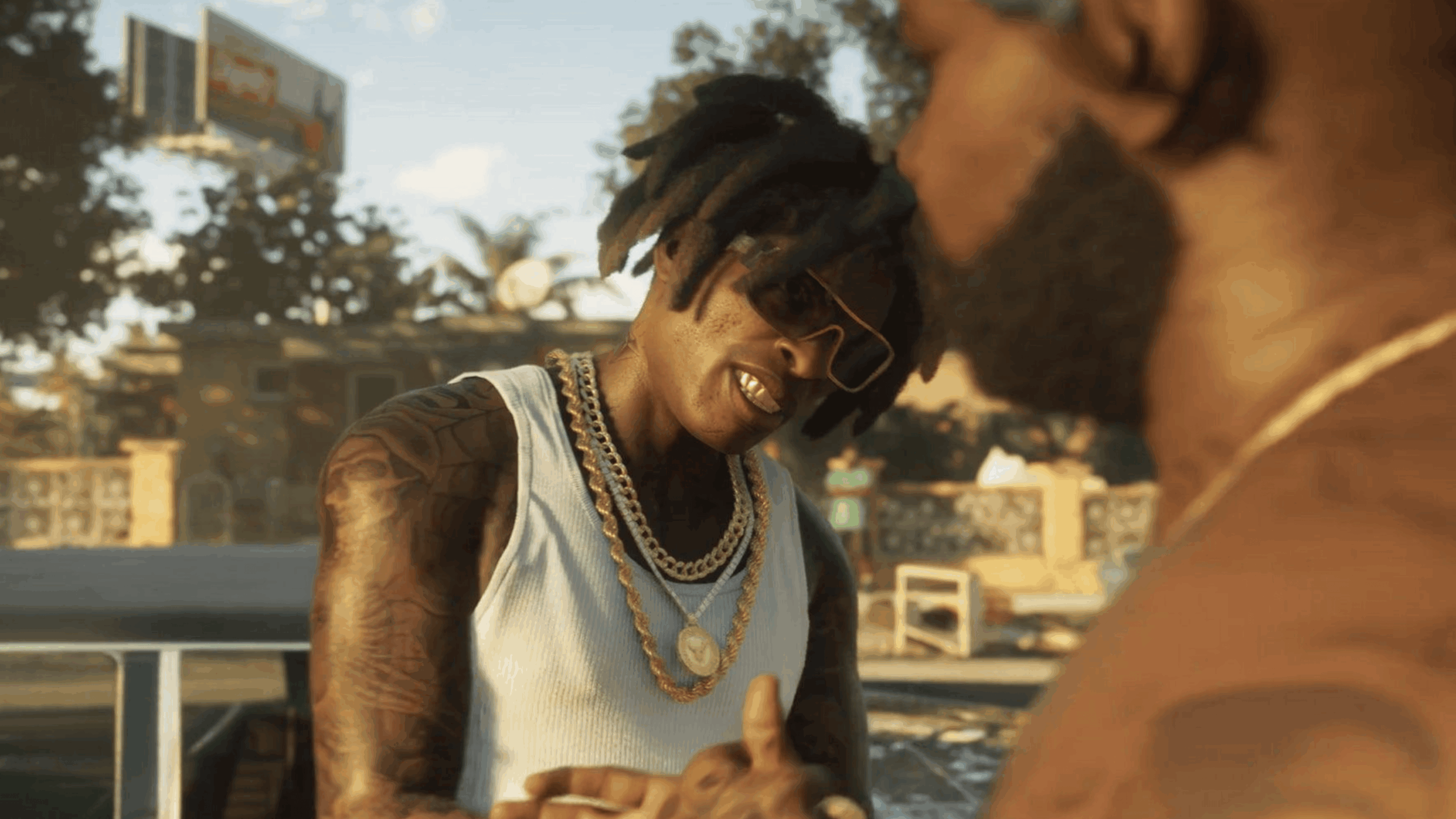 GTA VI advanced NPC AI behavior reacting realistically in crowded urban environment