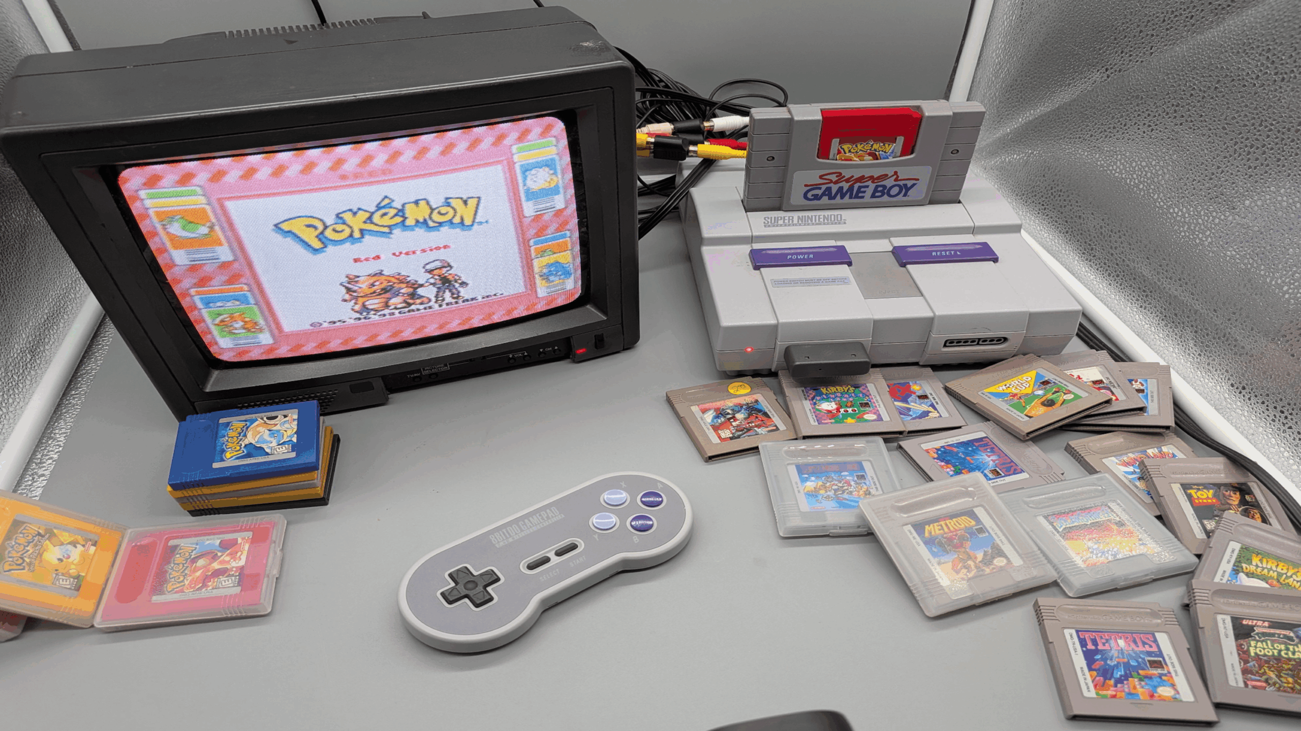 90s Pokémon Red and Blue