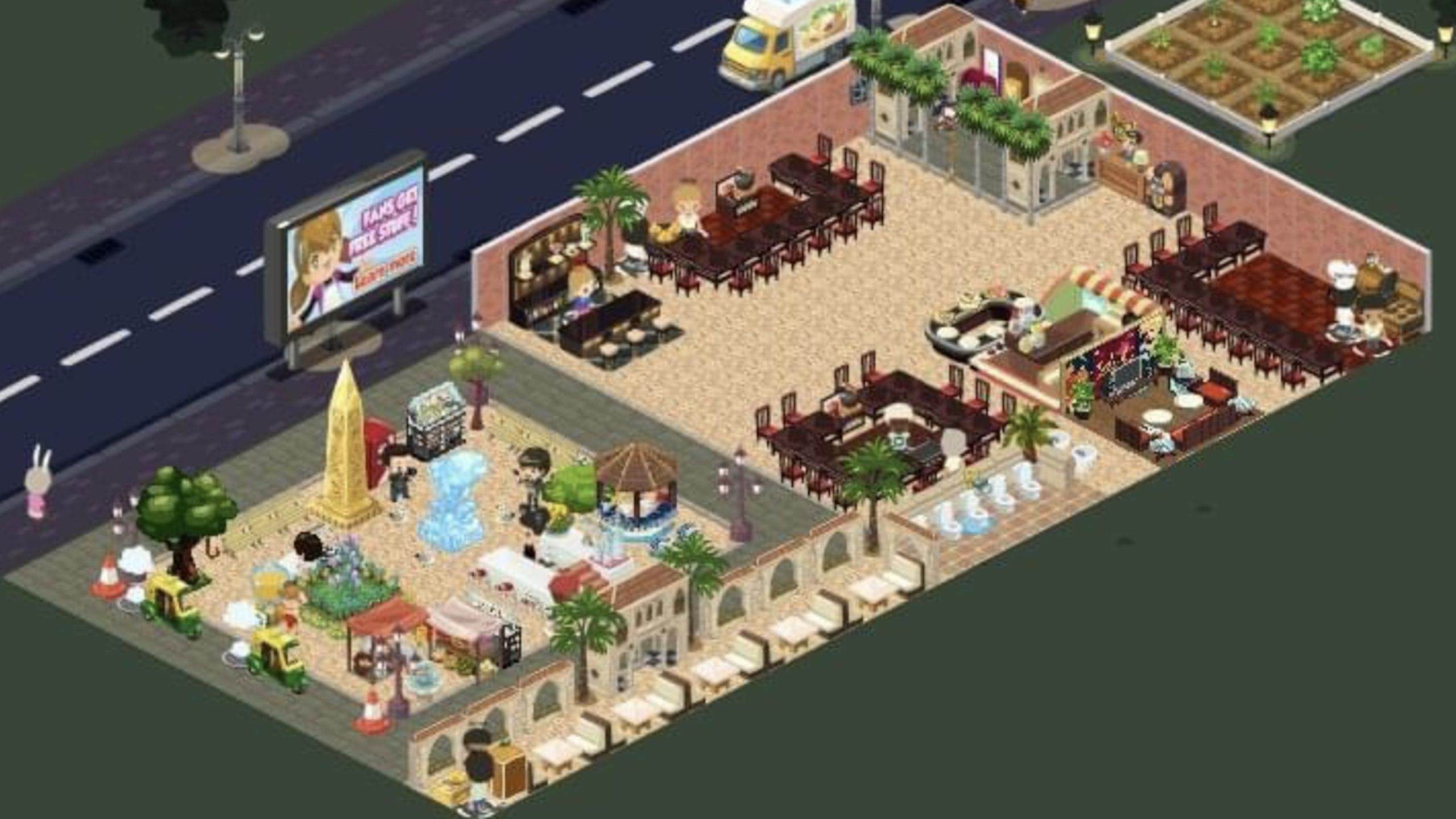 facebook games restaurant city cooking dishes kitchen layout nostalgic