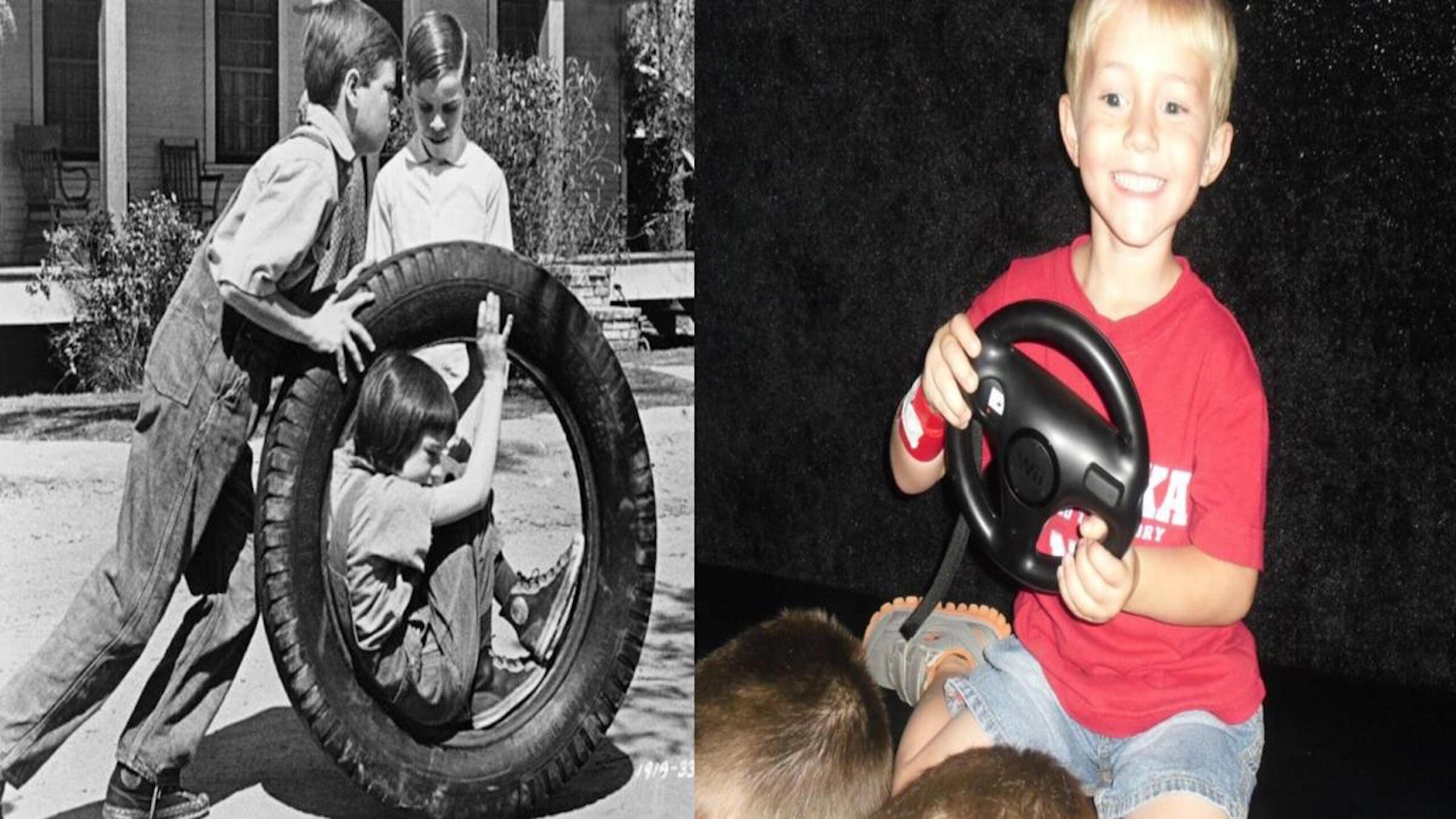 ⁠15 Gaming Photos Before and After the Internet