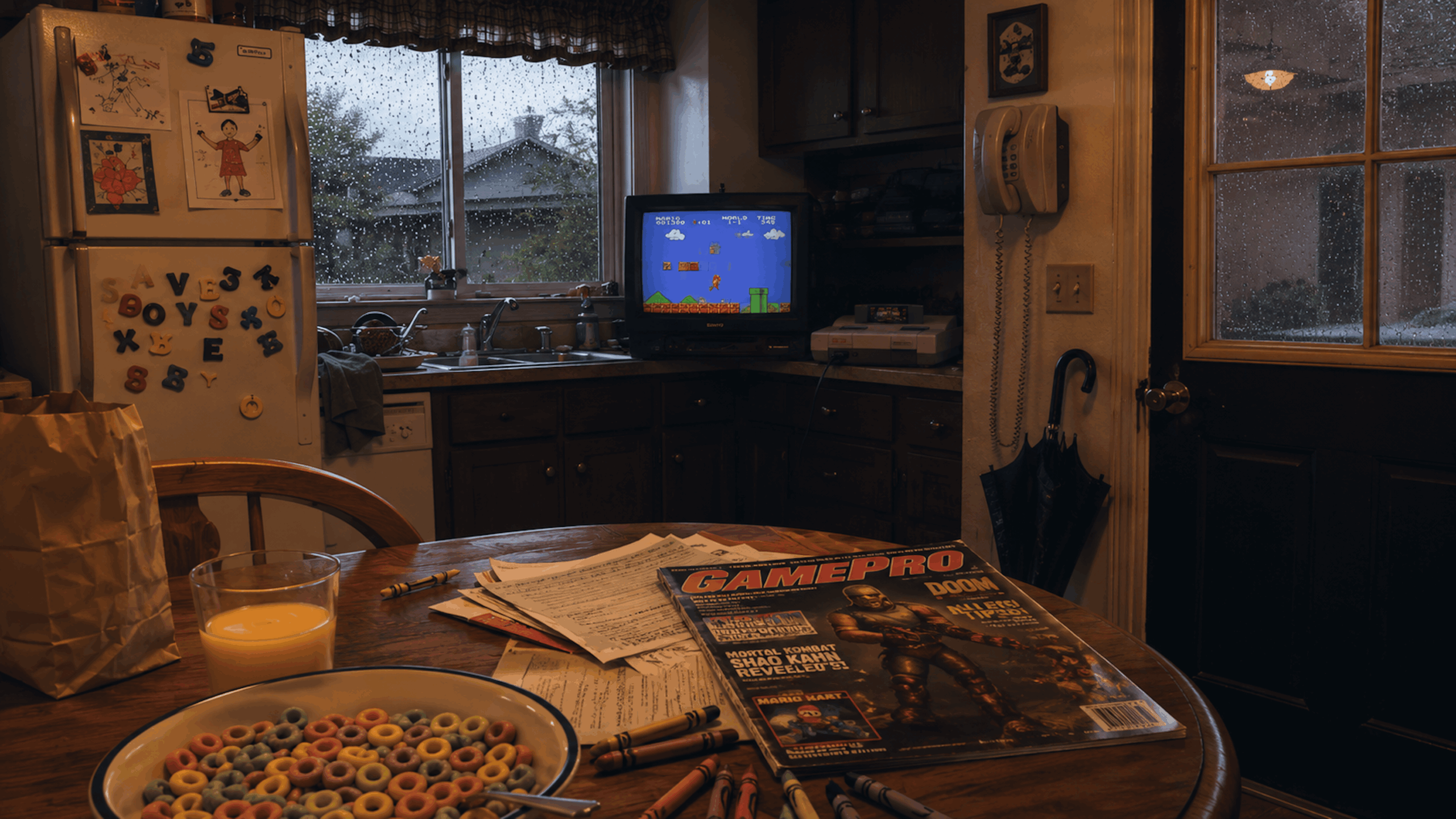 ⁠A Rainy Saturday in 1999 Every 90s Gamer Remembers