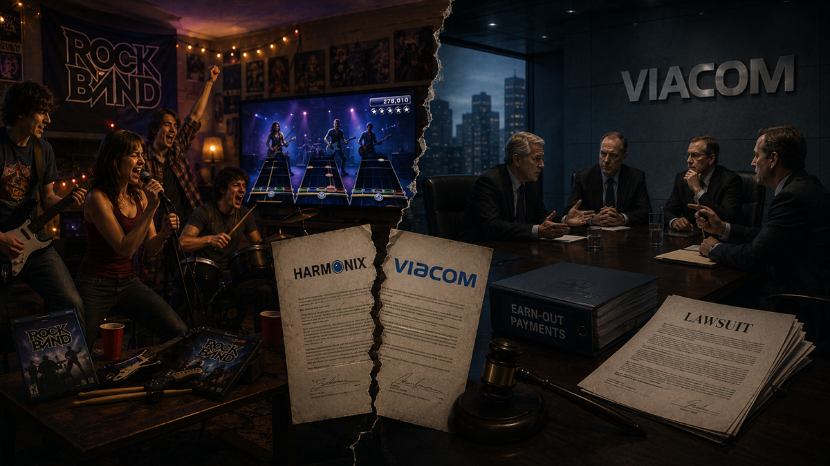 Harmonix and Viacom