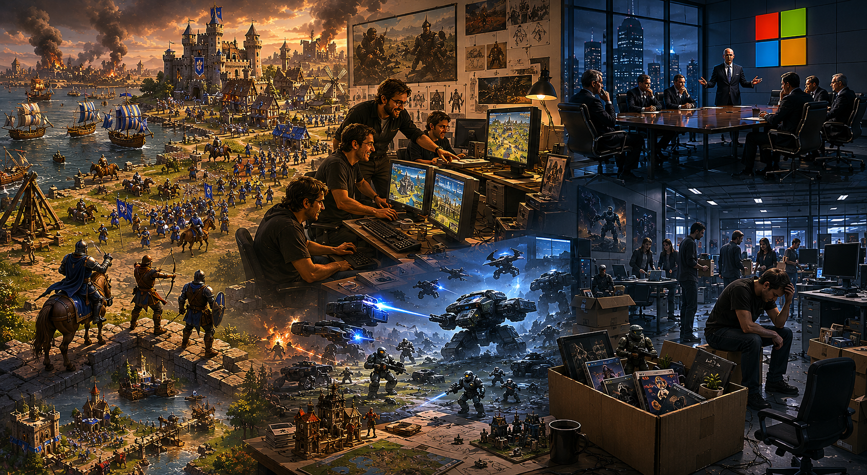 Ensemble Studios and Microsoft