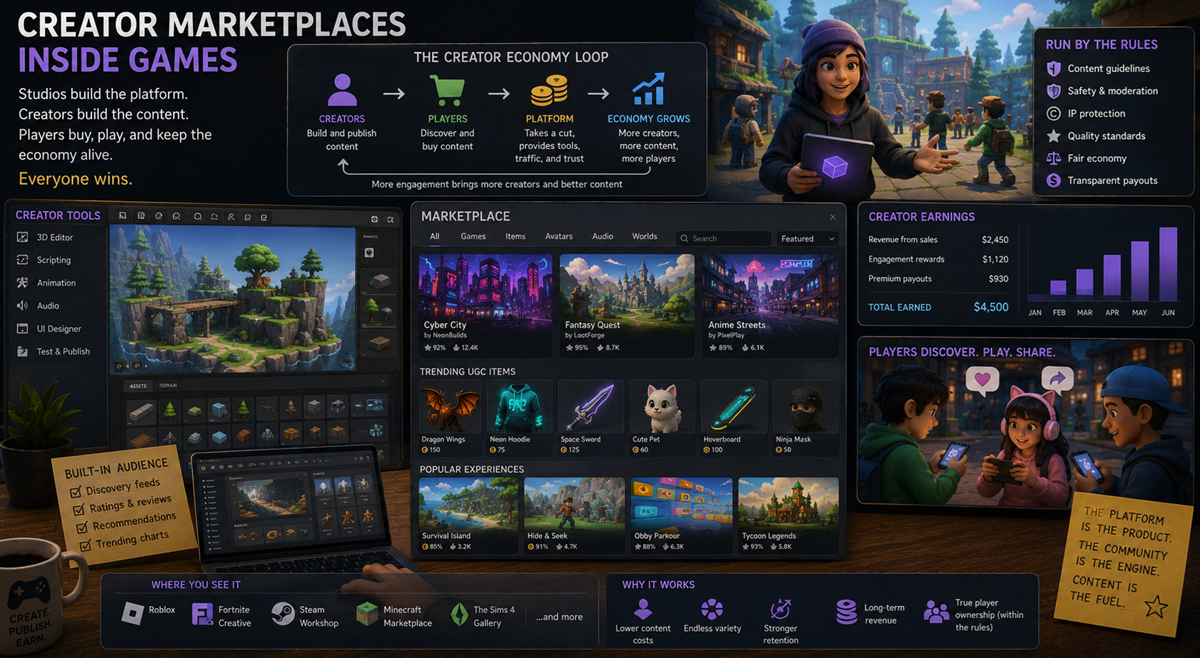 Creator Marketplaces Inside Games