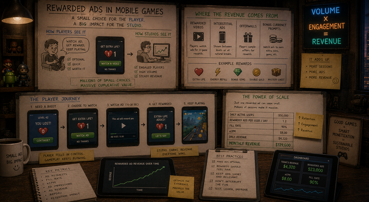 Rewarded Ads in Mobile Games