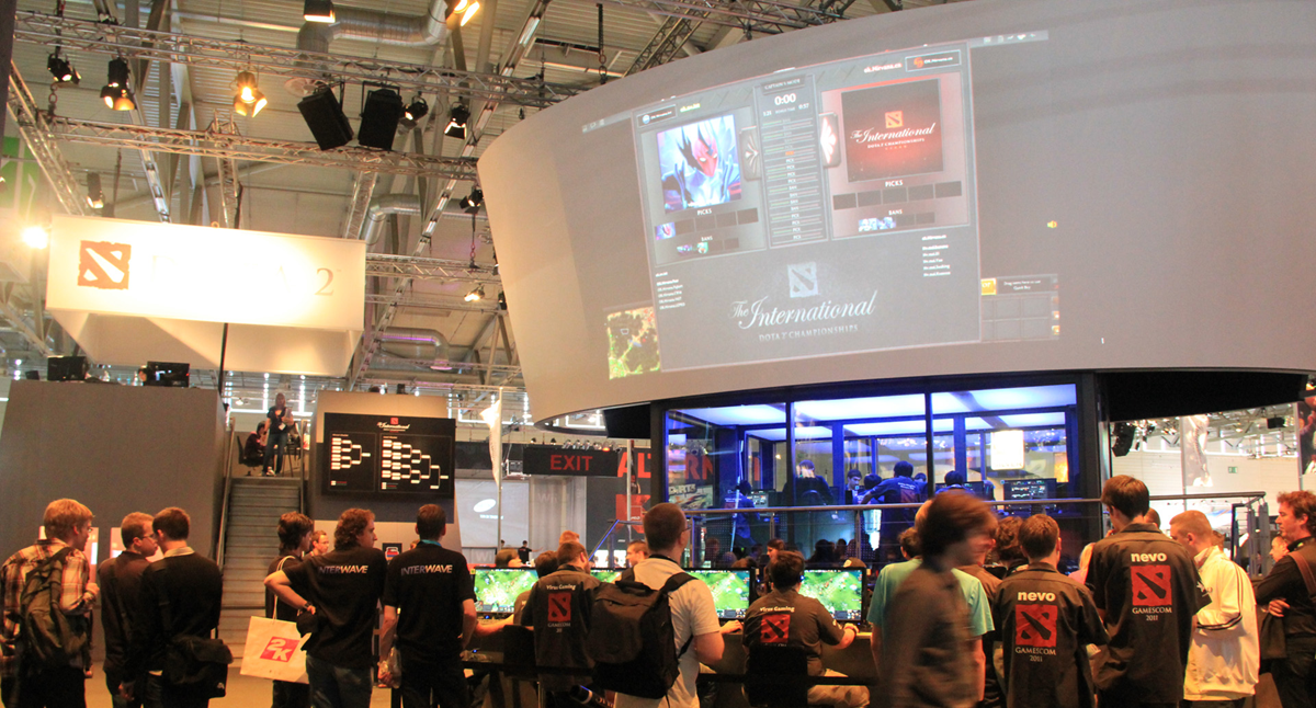 The International 2011 at Gamescom