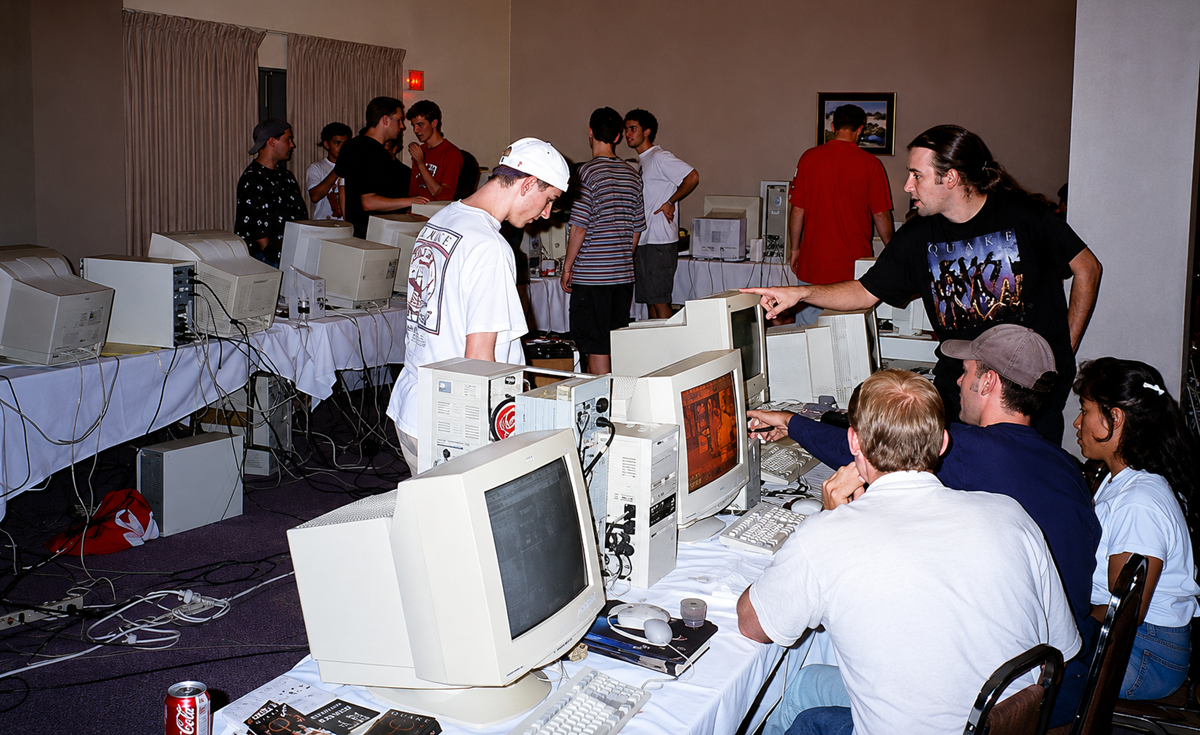 QuakeCon 1996 at a Garland Hotel