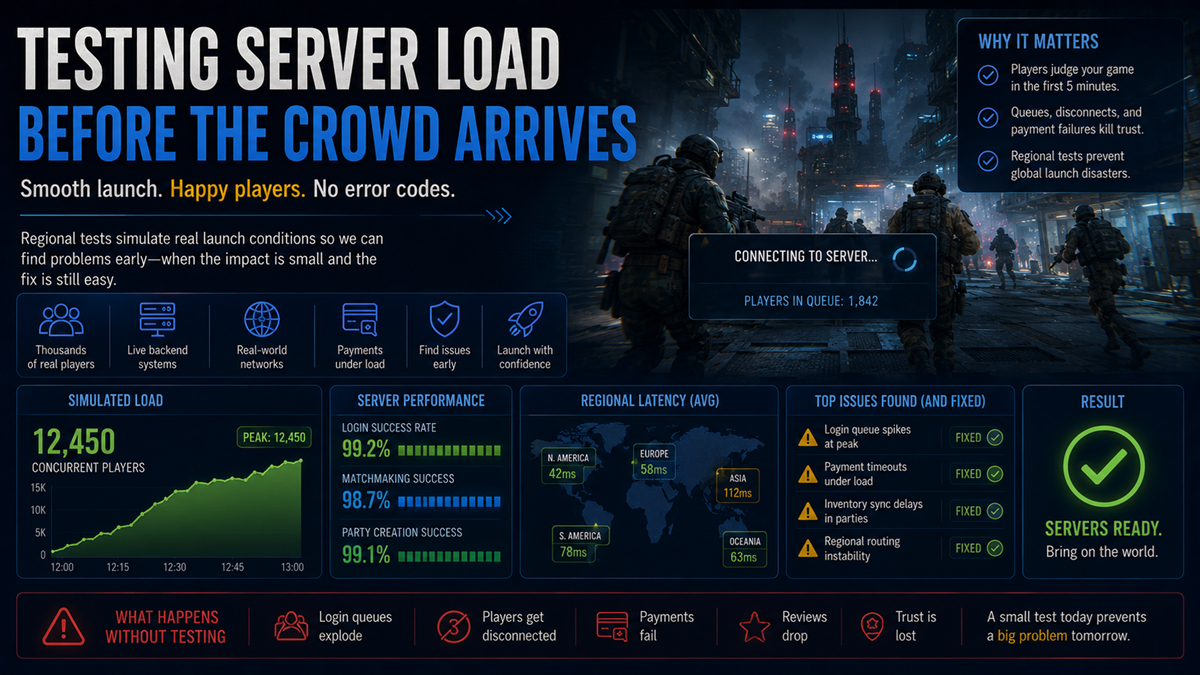 Testing Server Load Before the Crowd Arrives
