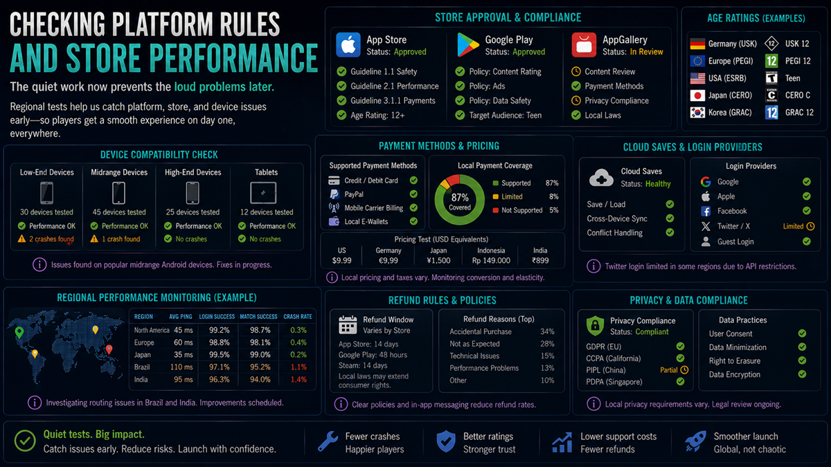 Checking Platform Rules and Store Performance
