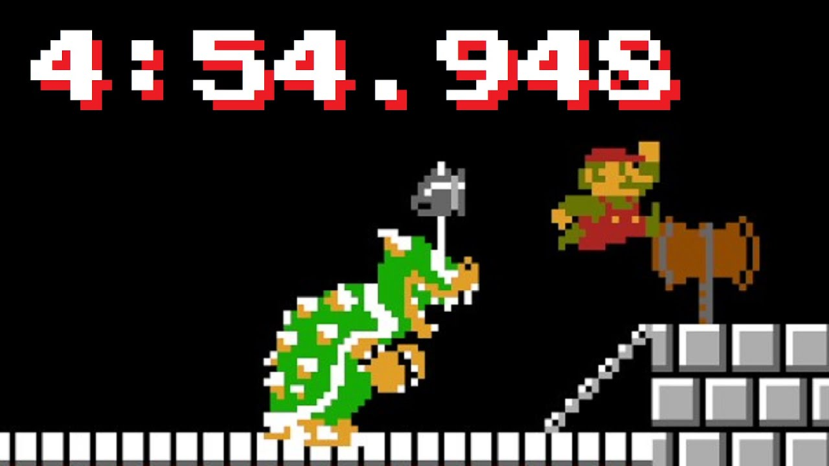 Niftski’s Sub-4:55 in Super Mario Bros.