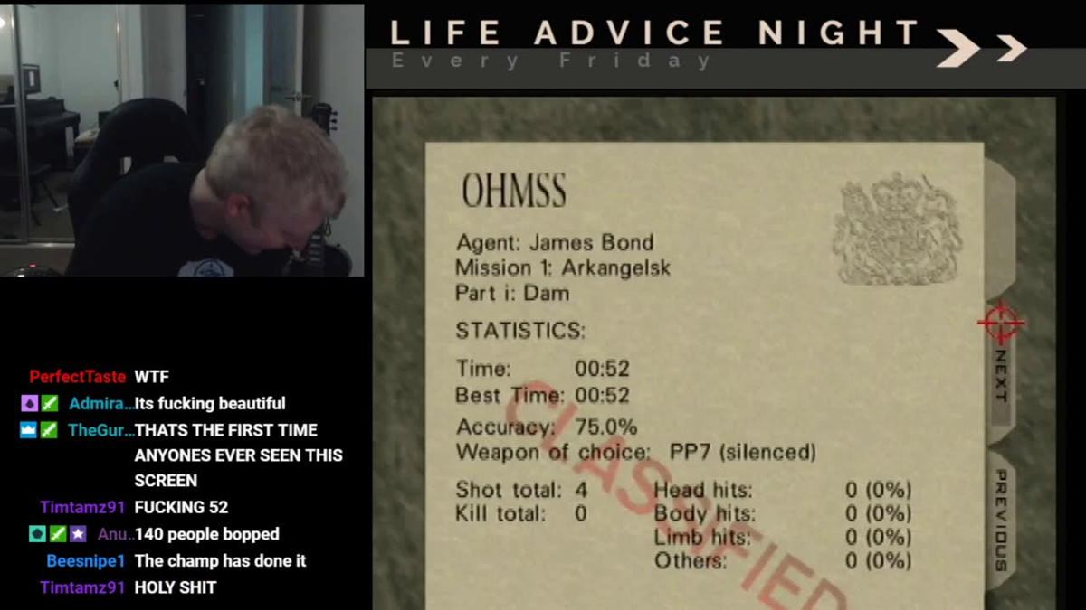 Karl Jobst’s GoldenEye 007 Dam Agent 52