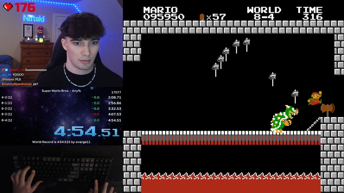 averge11’s Super Mario Bros. 4:54.51