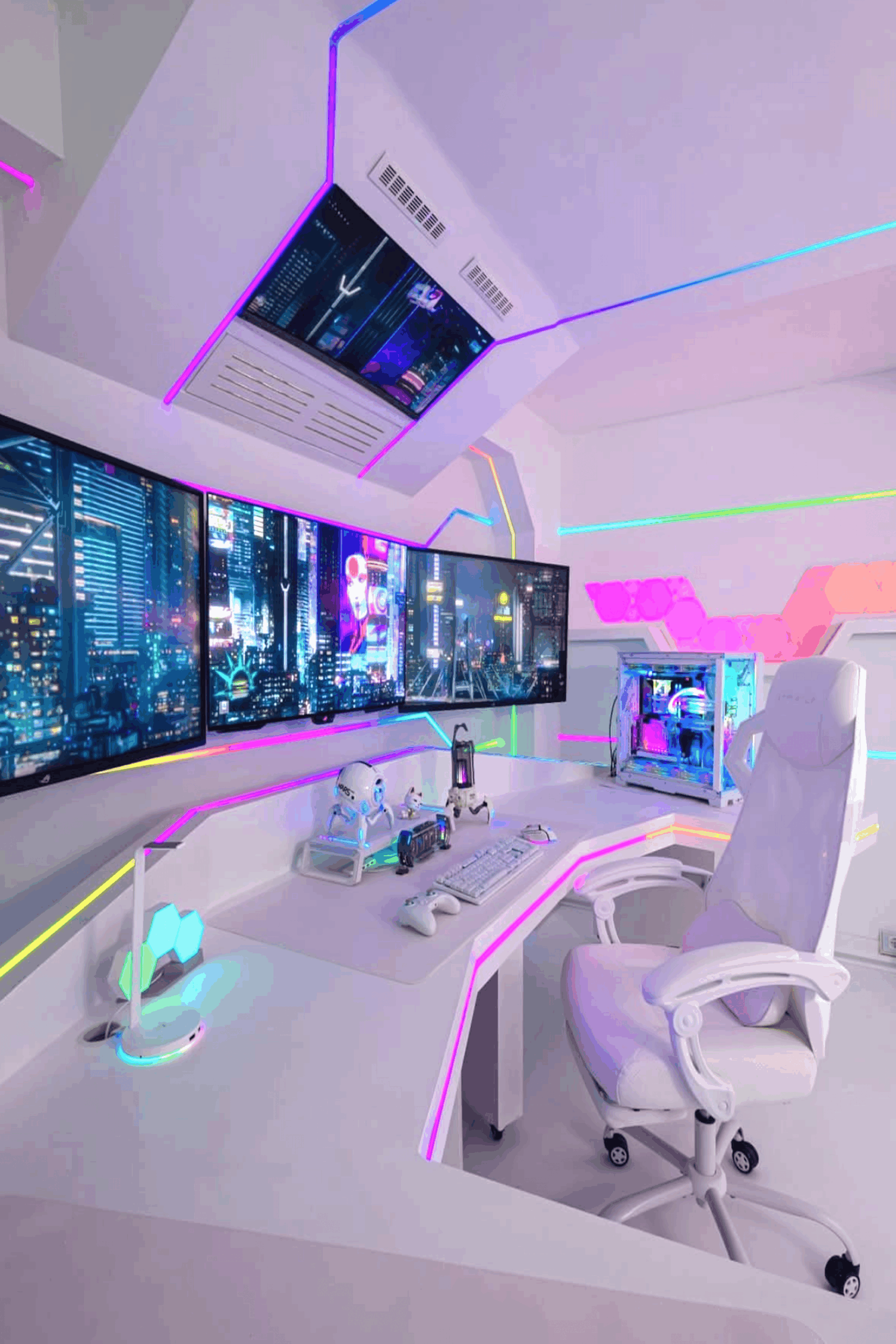 10 Gaming Setups That Look Like They’re From 2030