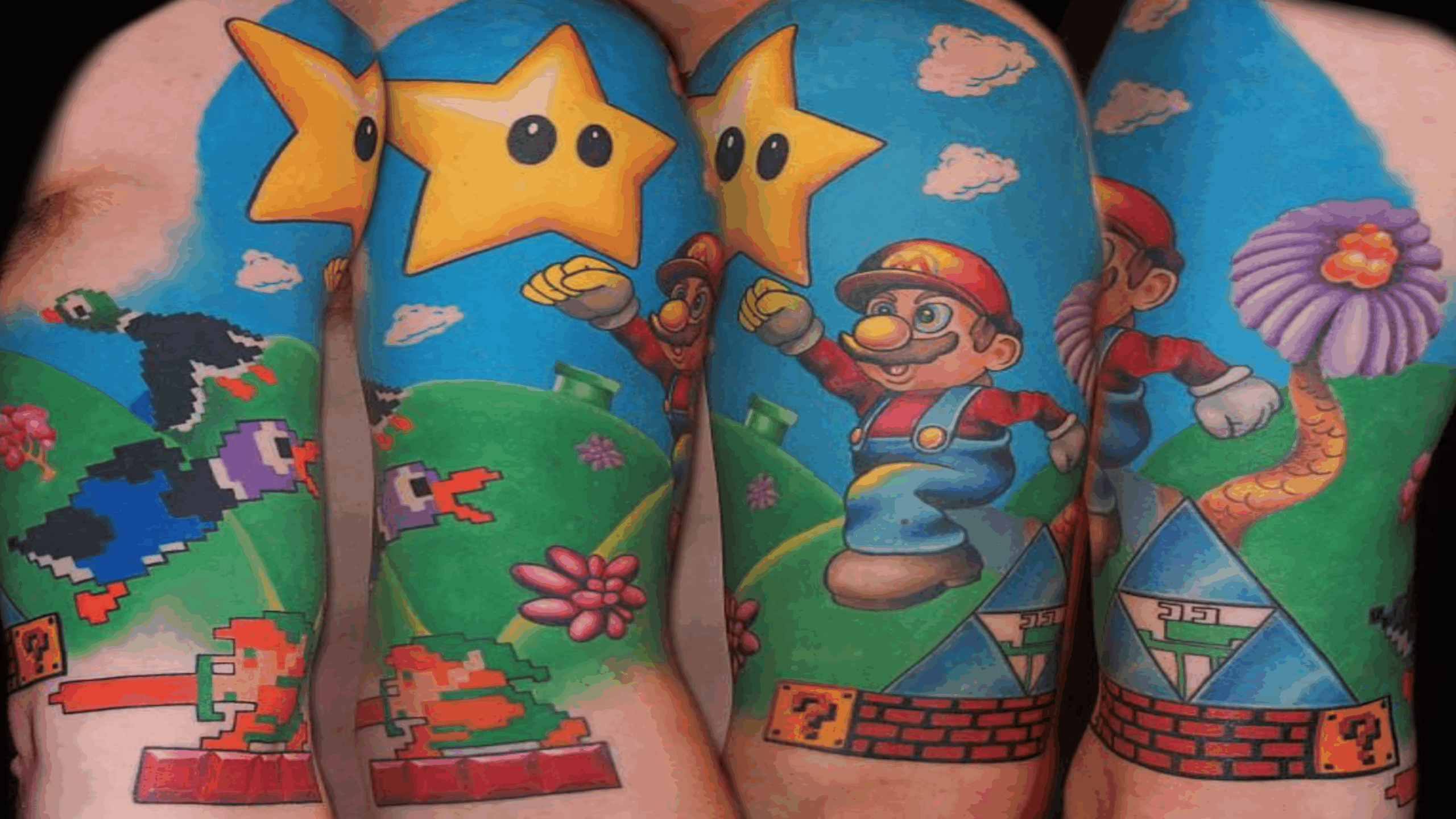 Video Game Tattoos That Were Well Done 
