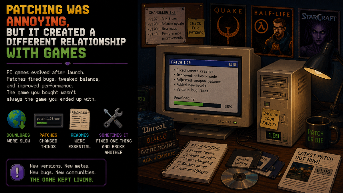 Patching Was Annoying, but It Created a Different Relationship With Games