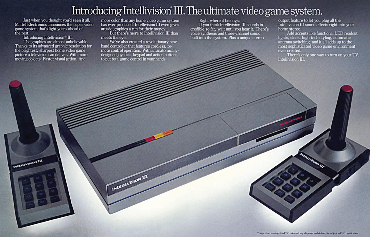 Mattel Electronics and the Intellivision Comedown