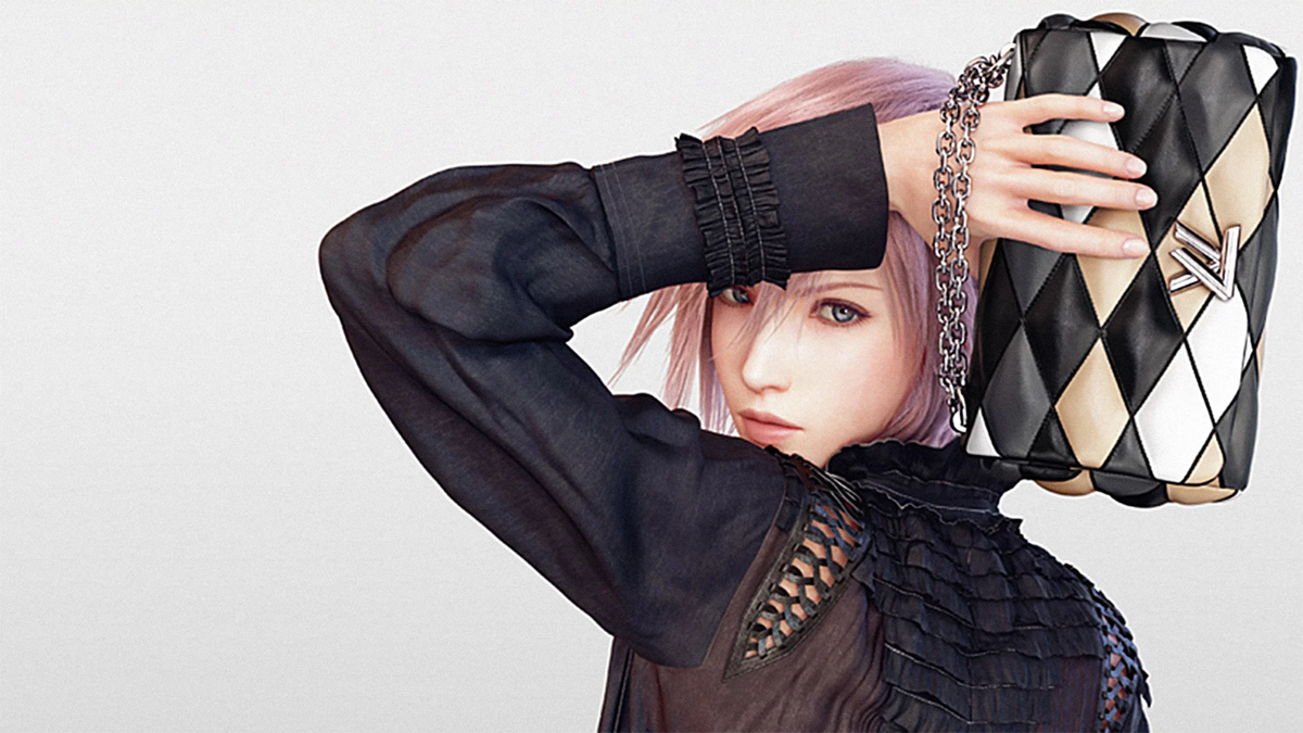 Louis Vuitton Put a Final Fantasy Heroine in a Fashion Campaign