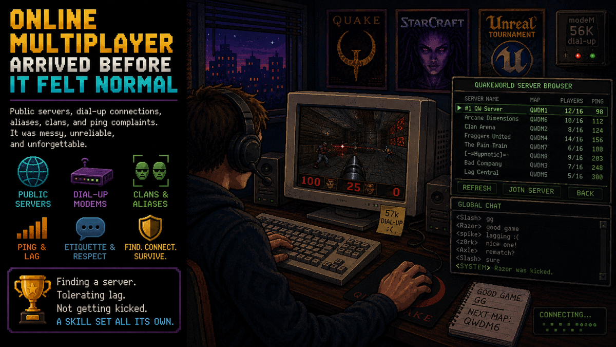 Online Multiplayer Arrived Before It Felt Normal