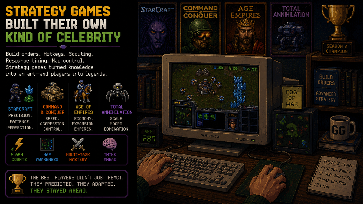 Strategy Games Built Their Own Kind of Celebrity